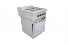 Parry PEO1871 4 Plate Electric Range Oven