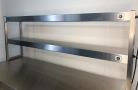 Stainless Steel 2 Tier Heated Gantry 1500mm X 300mm X 700mm