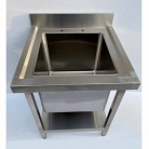 Premium 304 Grade Stainless Steel Single Bowl Deep Pot Wash Sink