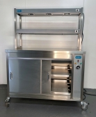 Hot Cupboard With 2 Tier Heated Gantry Combination 1200W x 700D x 1600H