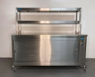Hot Cupboard With 2 Tier Heated Gantry Combination 1500W x 700D x 1600H