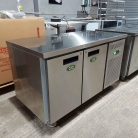 Genfrost GEN1200H 2 Door Stainless Steel Bench Counter Fridge