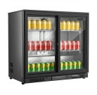 Sterling Pro Green SP2HC-BS Sliding Double Door Bottle Cooler