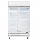 Polar G-Series Upright Display Cooler with Light Box 950Ltr