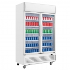 Polar G-Series Upright Display Cooler with Light Box 950Ltr