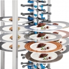 Vogue Mobile Plate Rack 84 Plates