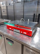 Sirman PDVC RR T Large Double Ceramic Ribbed Top & Bottom Panini Contact Grill
