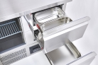 Sterling Pro Cobus SPU201-2D Undermounted Fridge Counter 2 Drawers 1 Door 230L