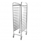 Hamoki Racking Trolley 15 Shelves for Bakery Trays