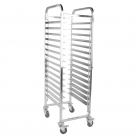 Hamoki Racking Trolley 15 Shelves for Bakery Trays