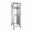Hamoki Multifunctional Racking Trolley 18 Shelves - GN Pan 1/1 40x60 cm Trays