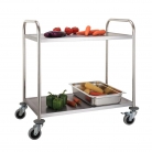 Hamoki Service Trolley 2 Tier With Round Tube