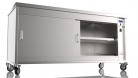 NordStar 1800mm Wide Hot Cupboard Plate Warmer On Castors