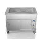 NordStar 1200mm Wide Hot Cupboard With Bain Marie x3 1/1 GN