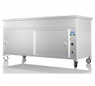 NordStar 1800mm Wide Hot Cupboard With Bain Marie x5 1/1 GN