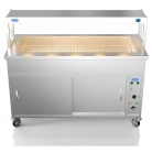 NordStar 1500mm Wide Hot Cupboard Bain Marie With Heated Gantry x4 1/1 GN
