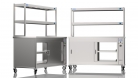 NordStar 1500mm Wide Pass Through Hot Cupboard With 2 Tier Heated Gantry
