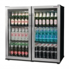 Autonumis Popular RPC00003 Double Hinged Door 3Ft Back Bar Cooler St/St Door