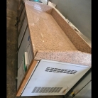 Hamoki PZ3600 3 Door Pizza Counter Fridge With Granite Worktop