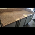 Hamoki PZ3600 3 Door Pizza Counter Fridge With Granite Worktop
