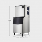 Hamoki HAM-227K Cube Commercial Ice Maker Machine 225kg