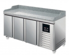 Sterling Pro Green SPI-718030GR 3 Door Fridge Counter With Granite Top