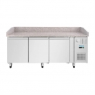 Polar U-Series Bakery Counter Fridge with Granite Top 634Ltr