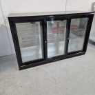 Brand New Polar Triple Glass Door Bottle Cooler Display Fridge 320 Litre
