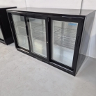Brand New Polar Triple Glass Door Bottle Cooler Display Fridge 320 Litre