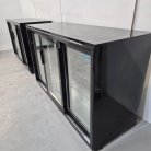Brand New Polar Triple Glass Door Bottle Cooler Display Fridge 320 Litre