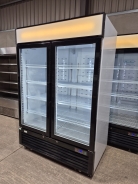 Interlevin Tefcold LGF5000 Glass Double Door Upright Display Freezer