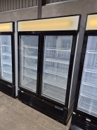 Interlevin Tefcold LGC5000 Glass Double Door Upright Display Fridge