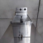 Brand New Parry NPSF9 Single Tank Single Basket Countertop Electric Fryer 9kw