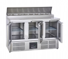 Sterling Pro Cobus SPU300PZ 3 Door Preparation Counter 8 x GN1/6, 392 Litres