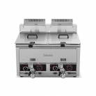 Infernus Countertop Twin Tank Gas Fryer - LPG or NAT GAS OPTIONS