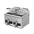Infernus Countertop Twin Tank Gas Fryer - LPG or NAT GAS OPTIONS