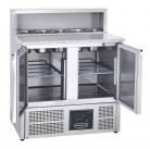 Sterling Pro Cobus SPU902PZ 2 Door Pizza Counter Granite Top 5 x GN1/6 240 Litre
