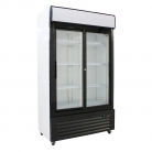 Diaminox GDR90S Double Glass Door Upright Display Fridge