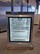 Tefcold UF200VSG 200L Undercounter Single Door Stainless Steel Display Freezer