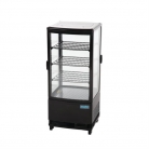 Polar C-Series Energy Efficient Curved Door Display Fridge Black 86Ltr