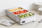King Edward Classic Cold Server - Black Or Stainless Steel