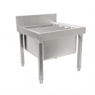 Vogue Stainless Steel Janitorial Mop Sink