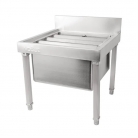 Vogue Stainless Steel Janitorial Mop Sink
