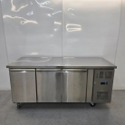 New Polar U-Series Triple Door Counter Fridge 417Ltr