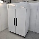 New Polar G-Series Upright Double Door Freezer White 1152Ltr
