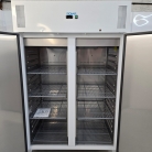 New Polar G-Series Upright Double Door Freezer White 1152Ltr