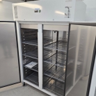 New Polar G-Series Upright Double Door Freezer White 1152Ltr