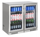 Sterling Pro Green SP2HC-STS Double Door Stainless Steel Bottle Cooler