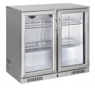 Sterling Pro Green SP2HC-STS Double Door Stainless Steel Bottle Cooler