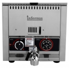 Infernus Countertop Single Tank Gas Fryer - NAT GAS Or LPG OPTIONS
